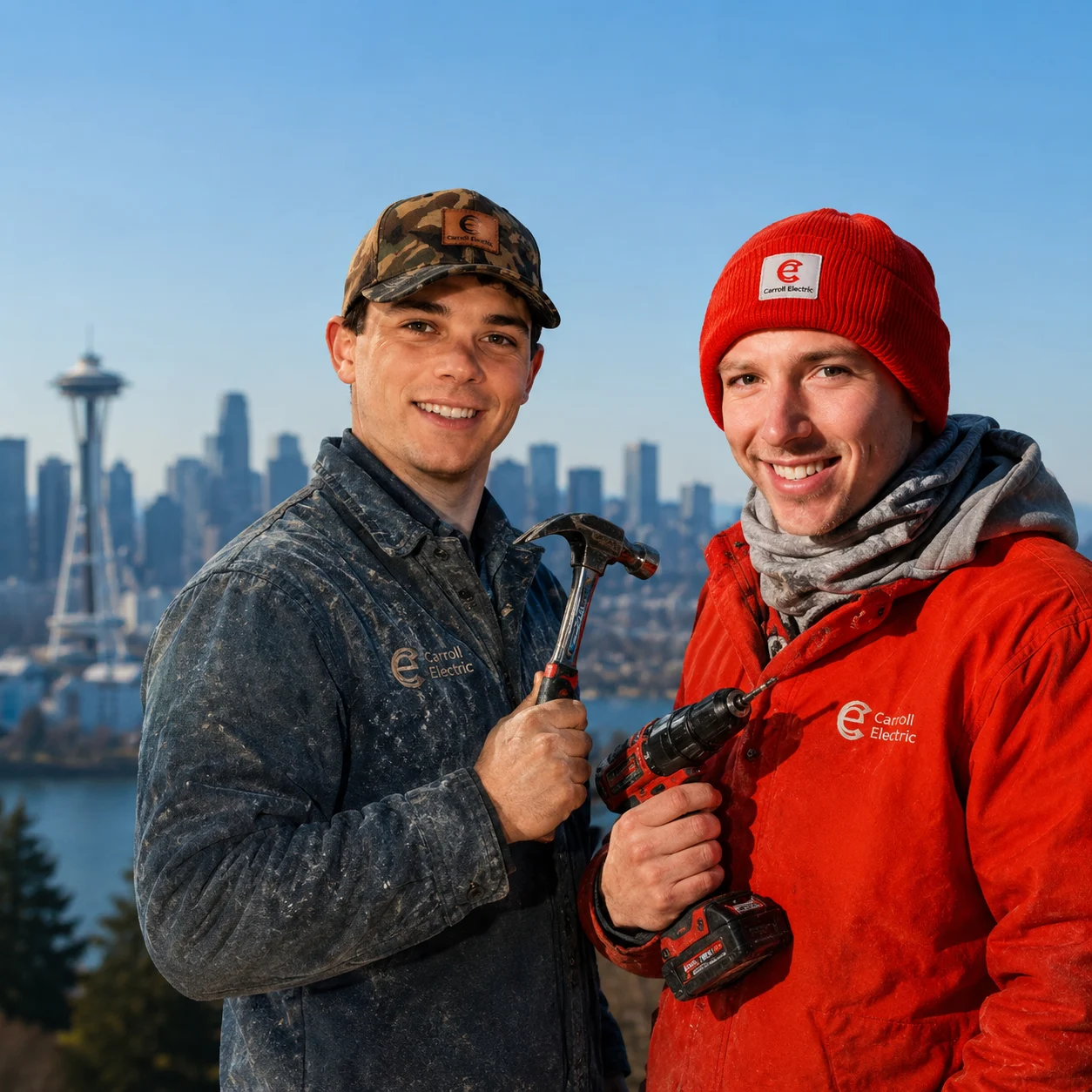 The Carroll Electric crew in North Seattle