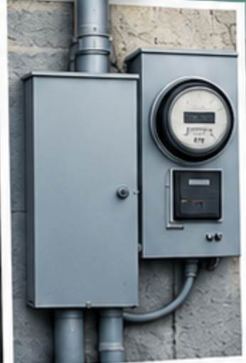 New service equipment after replacement